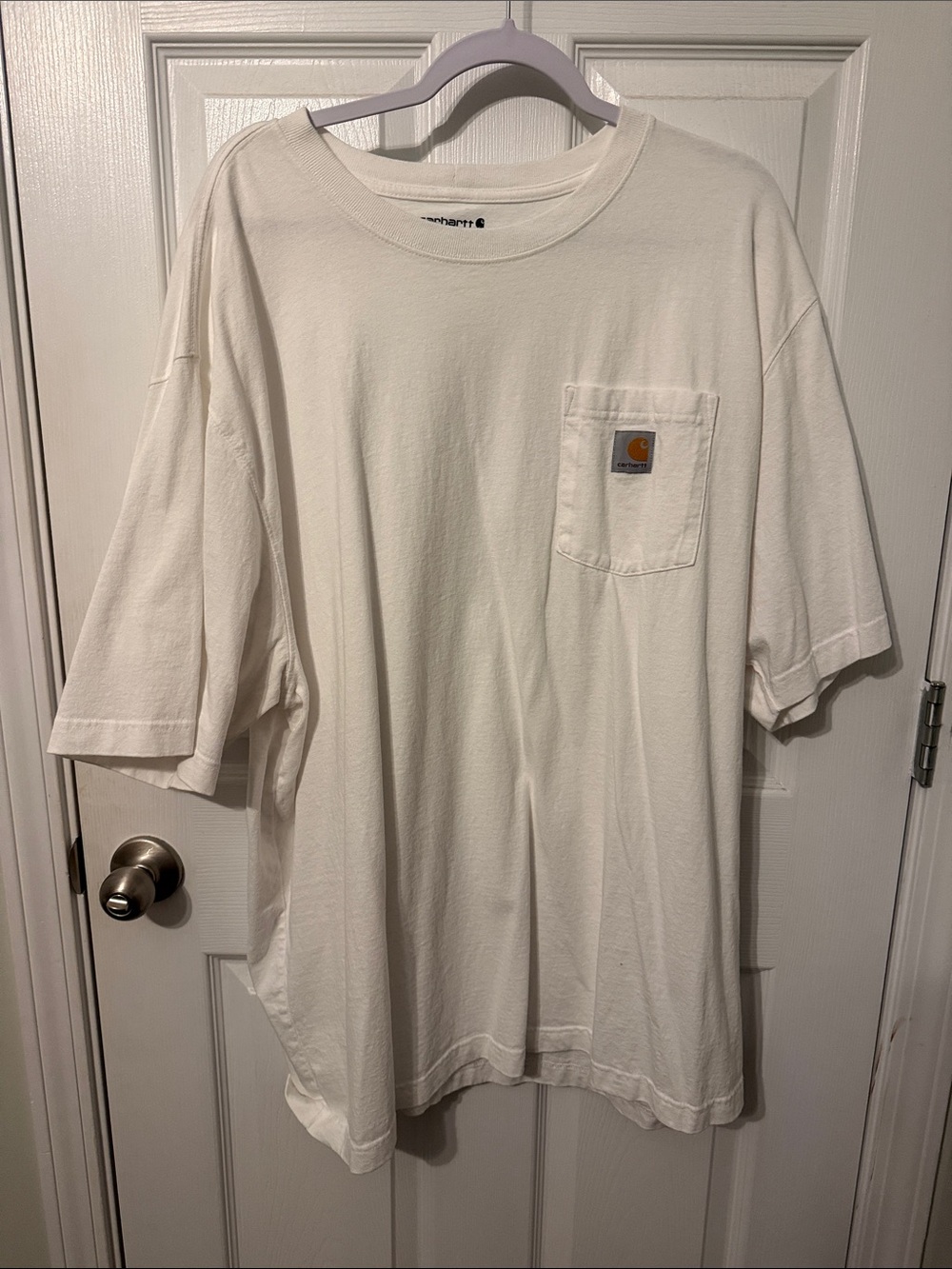 Carhartt Short-Sleeve Pocket T-Shirt in White